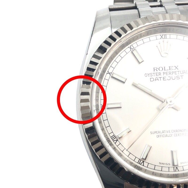 ロレックス ROLEX デイトジャスト36 116234 Z番 WG×SS 自動巻き メンズ 腕時計