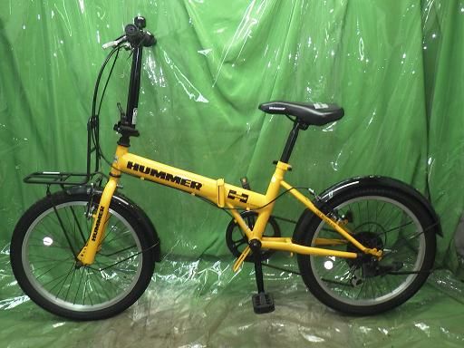 中古】折りたたみ式自転車 Hummer 20インチ Hummer 折り畳み自転車
