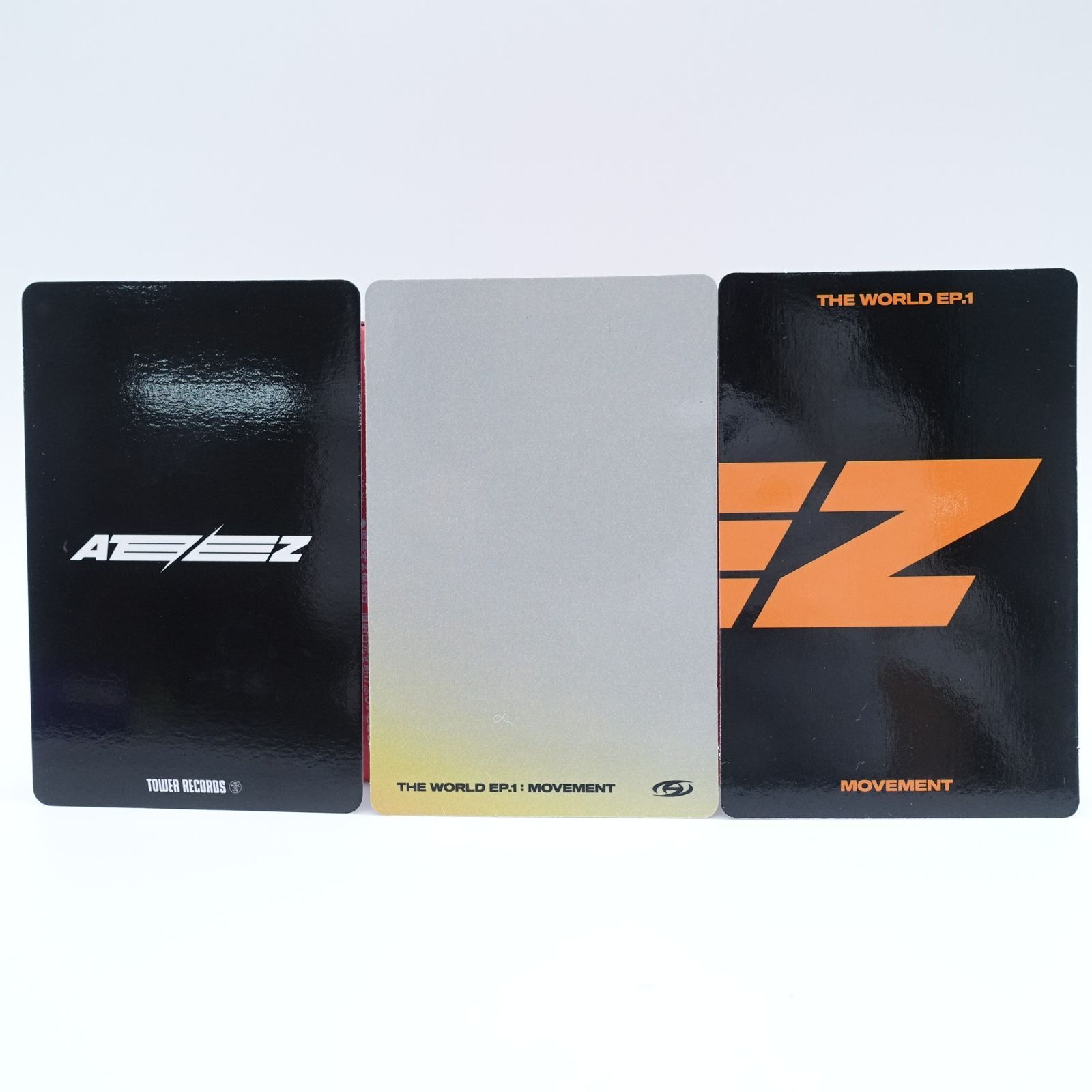 ATEEZ ジョンホ THE WORLD EP.1 MOVEMENT トレカ フォト カード 封入 タワレコ限定 特典 7枚 セット Jong Ho  エイティーズ