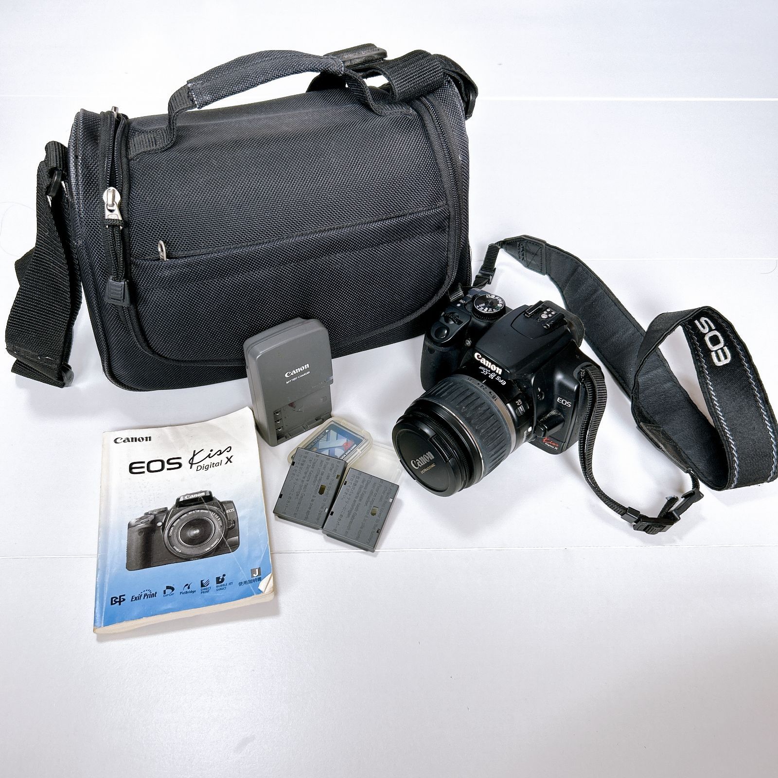 CFカード付き！ Canon EOS KISS DIGITAL X レンズセット Canon kiss Digital X レンズセットCFカード付き！ CFカード