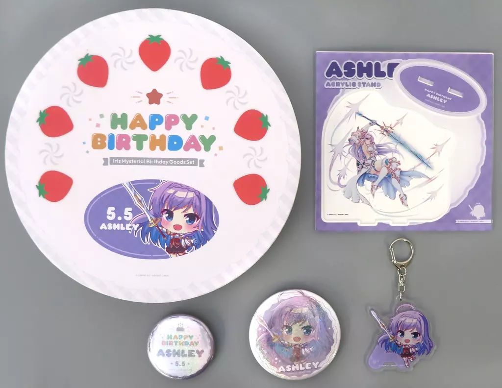 中古】グッズセット 15.アシュリー 5周年記念 誕生日グッズセット