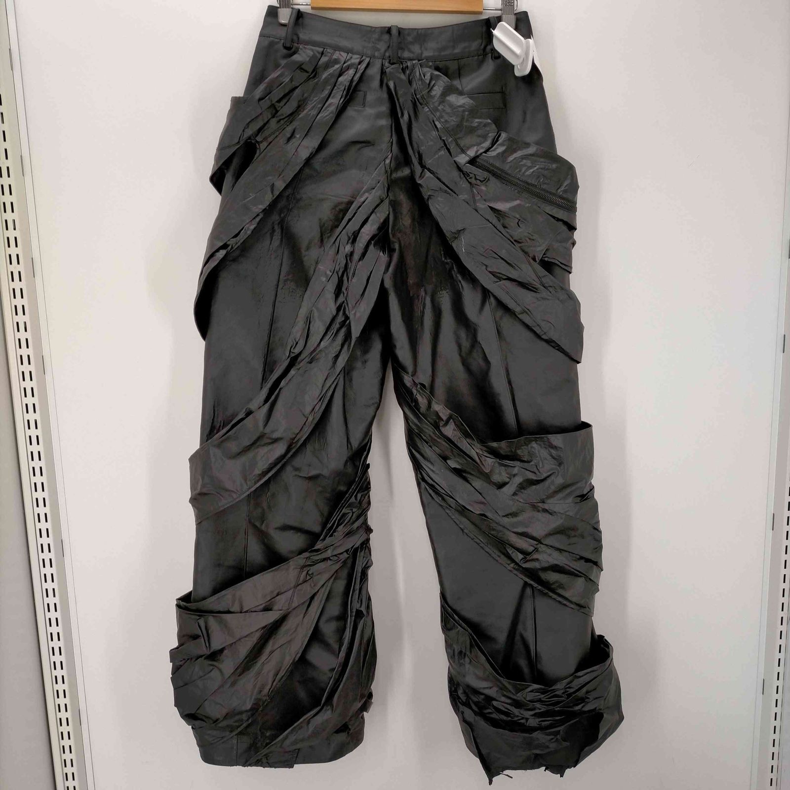 ナットエンペラー NUT EMPEROR PU LEATHER WIDE PANTS メンズ