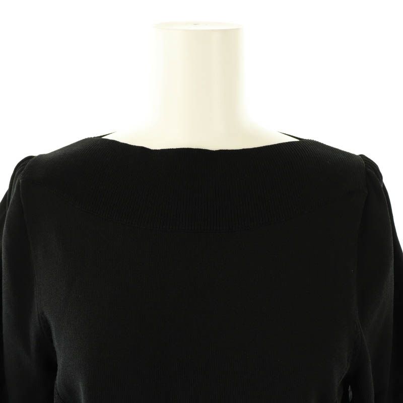 ✨美品✨LOULOU WILLOUGHBY サイドシームパフプルオーバー 黒 2 美品 LOULOU WILLOUGHBY サイドシームパフプルオーバー 黒 2