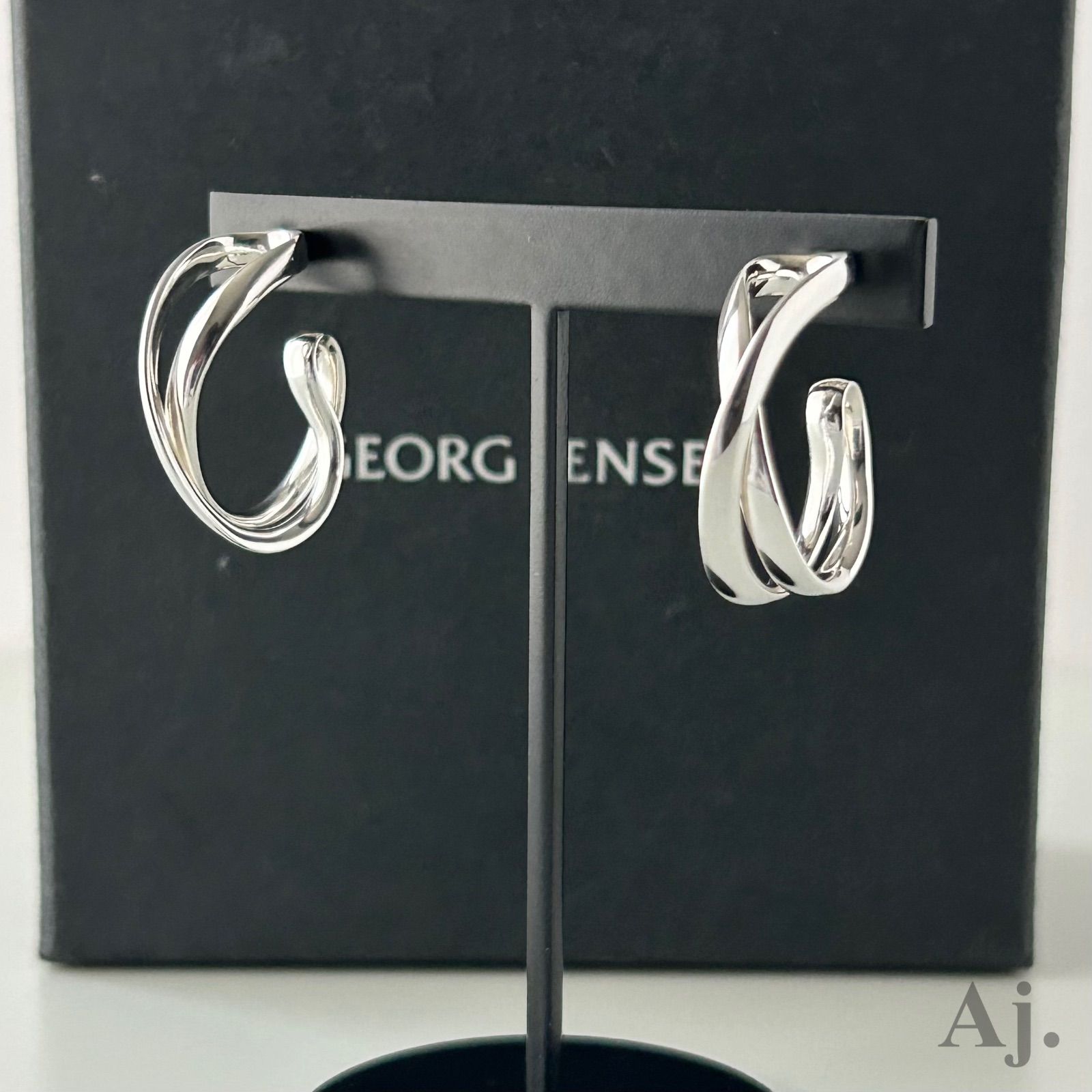 ぺぷろ様 ジョージジェンセン ピアス インフィニティ 452A AG925 Georg