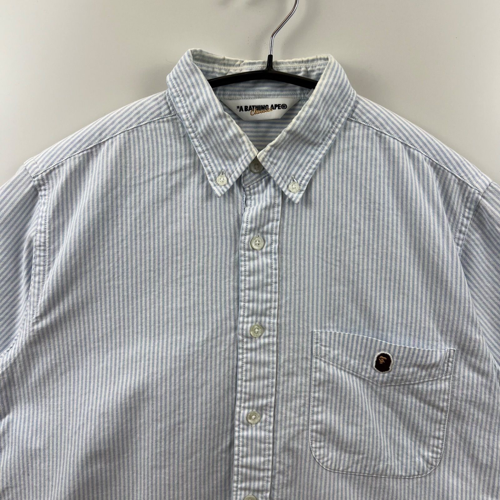 A BATHING APE archive OXFORD BD shirts L アベイシングエイプ