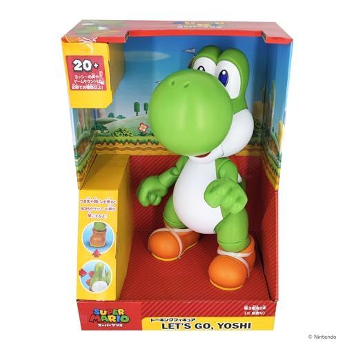 三英貿易 トーキングフィギュア LET'S GO， YOSHI レッツゴーヨッシー W19×H30×D17.2ｃｍ