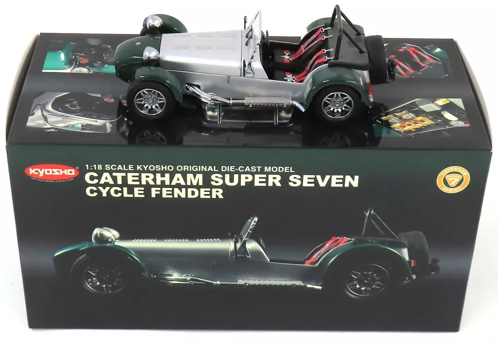 ミニカー Caterham Super Seven Cycle Fender 1:18 Amazon | 京商 1/18 ケーターハム スーパーセブン サイクルフェンダー