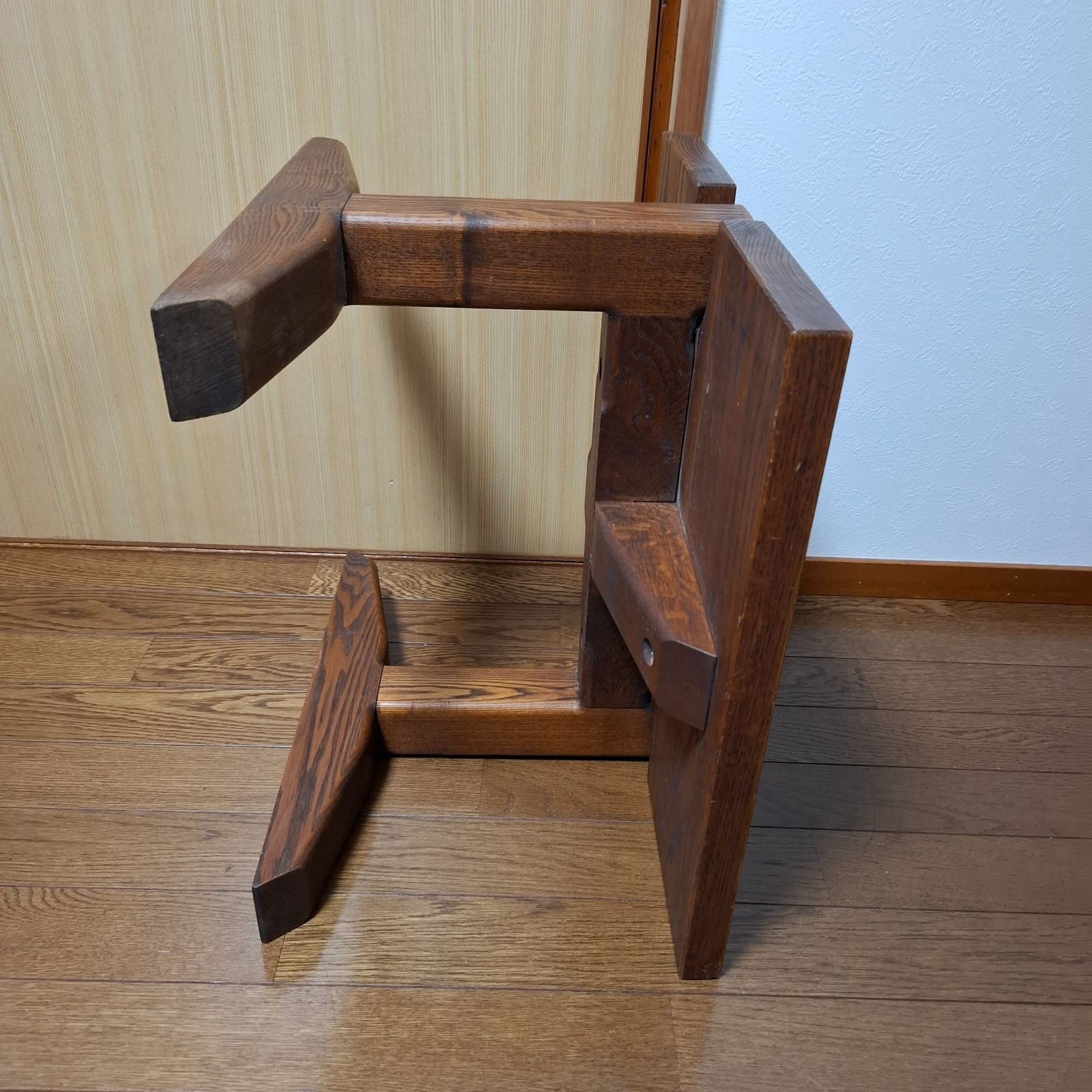テーブル　木製　キャンプ　椅子にも使えます。