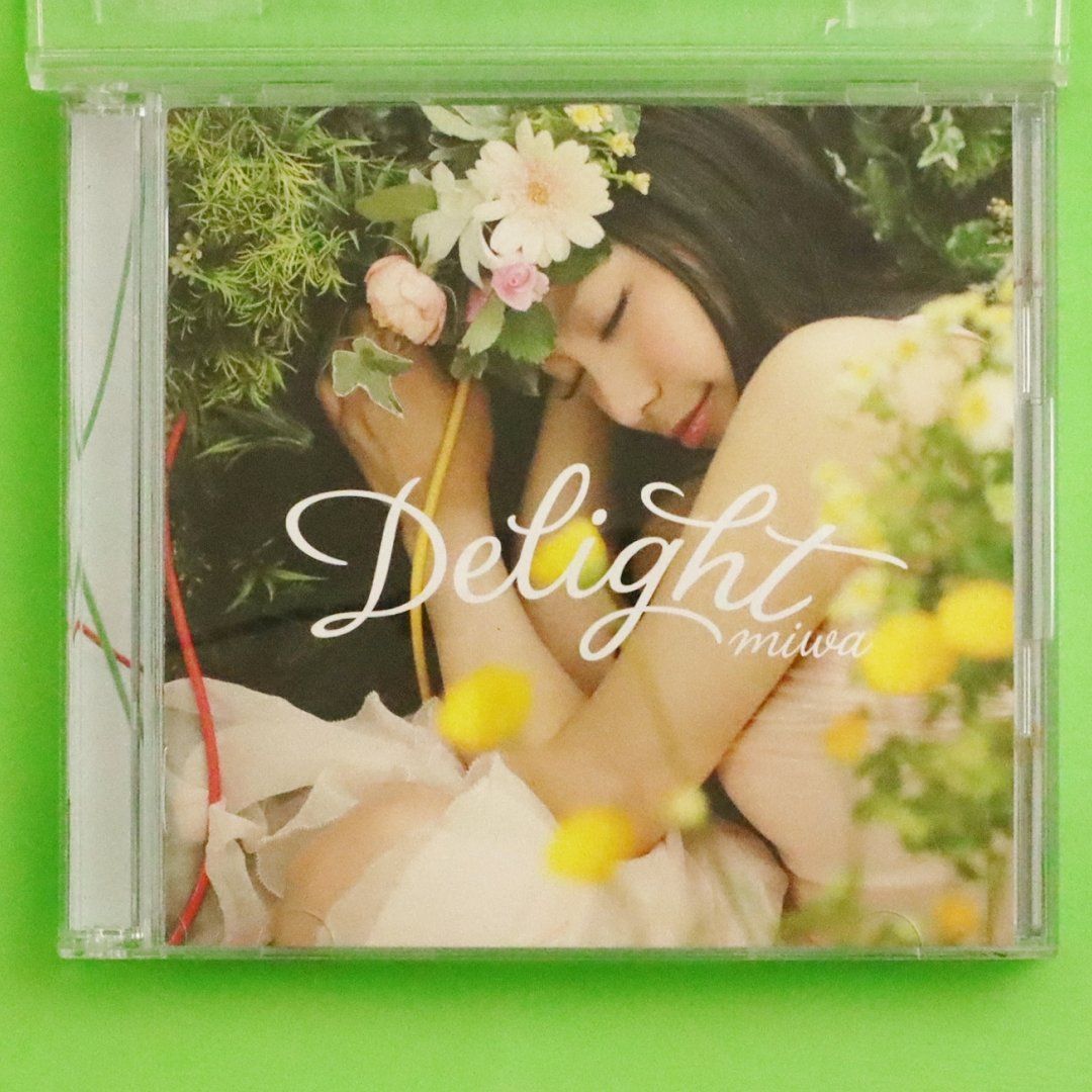 miwa CD DVD セット売り 国内盤CD☆ミワ/miwa□ Delight(初回生産限定盤)(DVD付