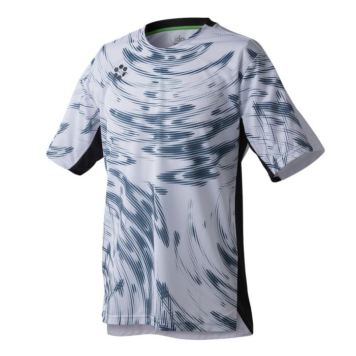 【新品・5営業日で発送】SFIDA(スフィーダ) TEAMPRESS_プラシャツS／S_JR (SA24805JR) 色 : WHT／PCFC サイズ : 150 