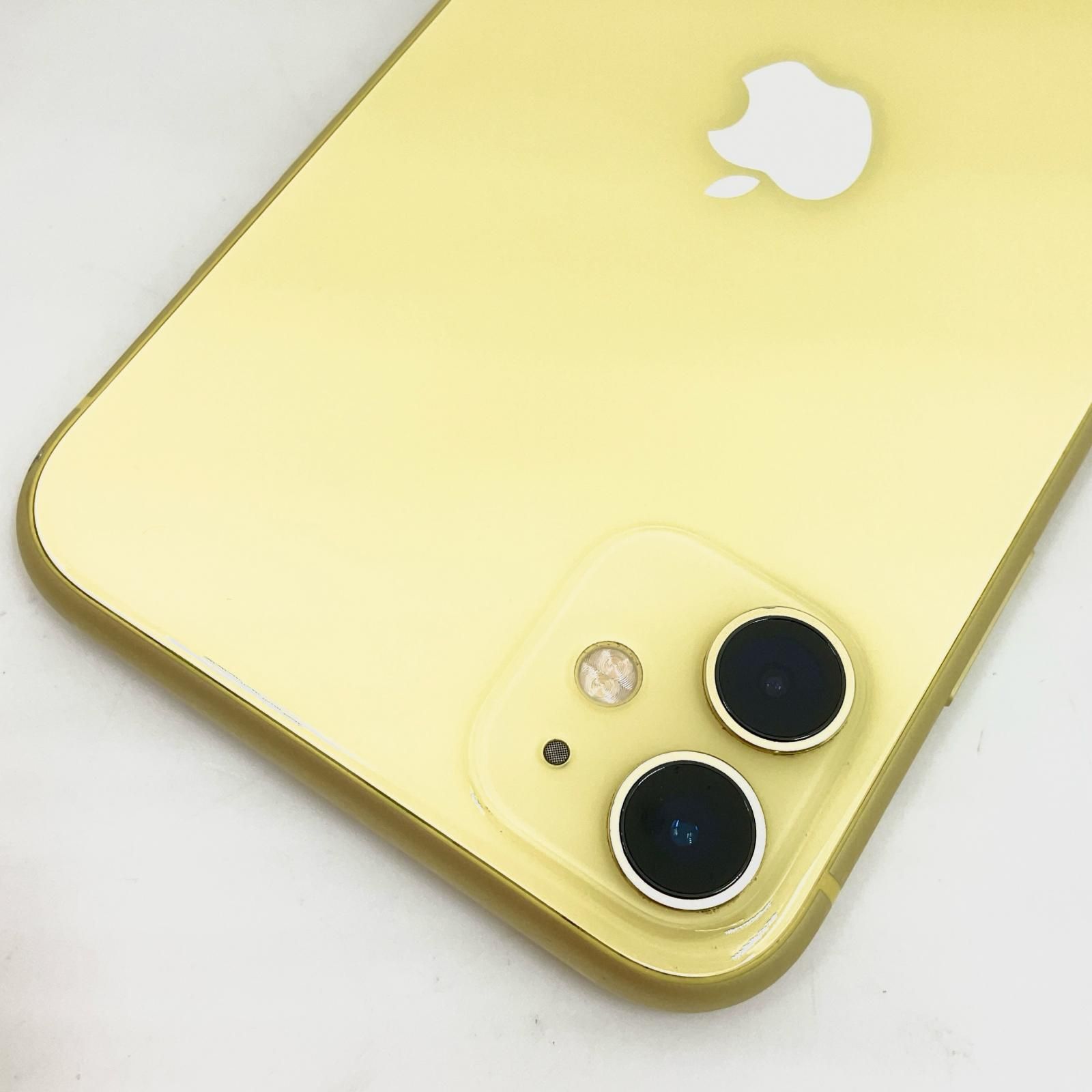 イエロー docomo iPhone11[64GB] 0 64GB Apple 596☆100円～☆SIM
