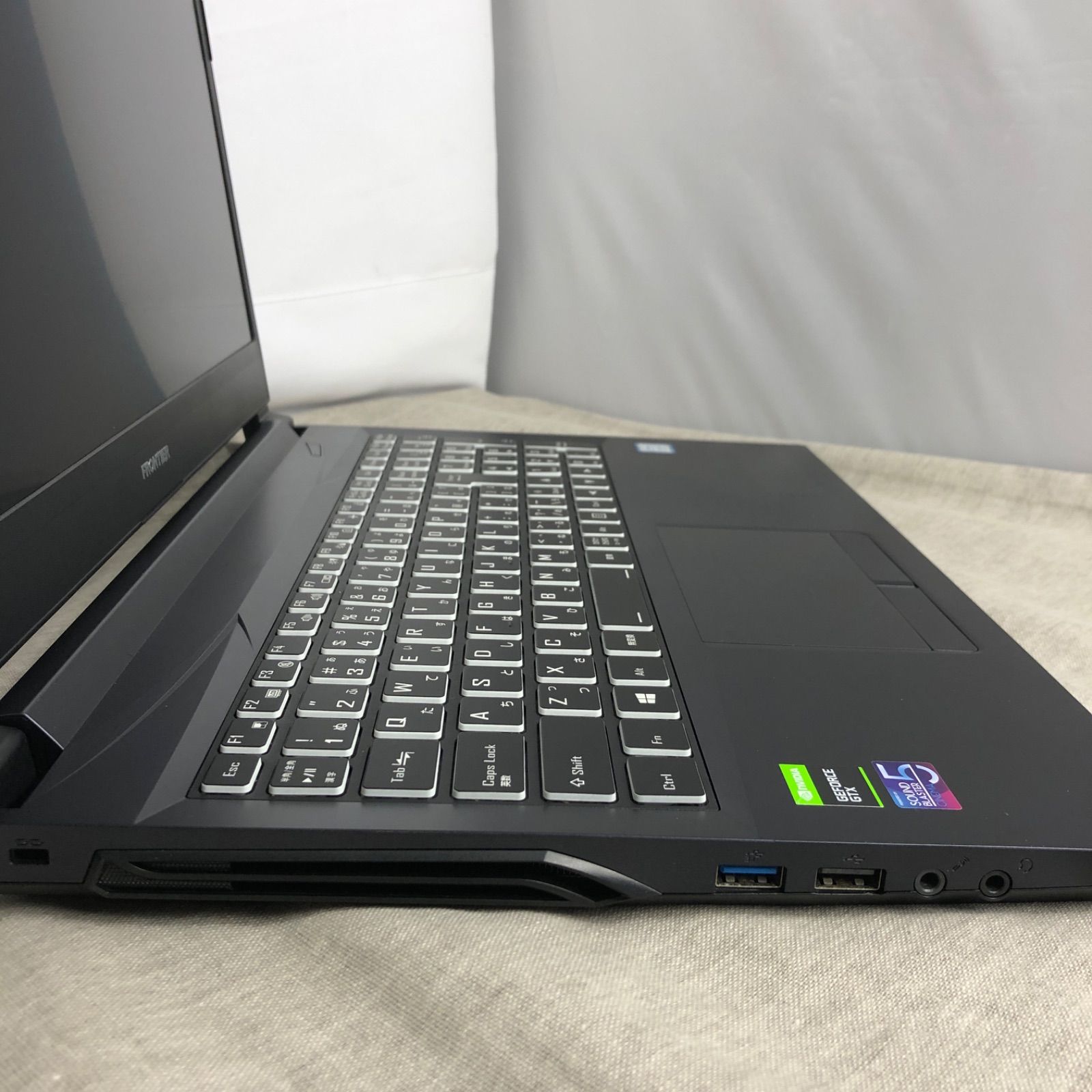ゲーミングノートPC インバースネット FRONTIER フロンティア LNC190 