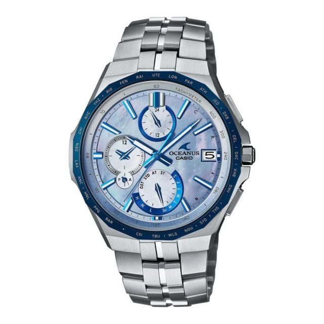 CASIO カシオ OCEANUS オシアナス マンタ 電波ソーラー OCW-S5000APA-2AJF【国内正規品】