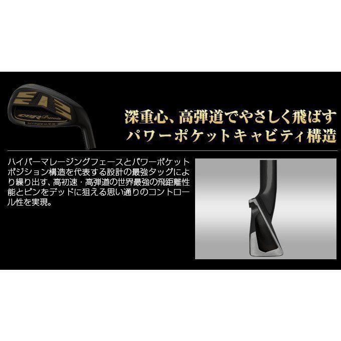 新品】WORKS GOLF CBR ブラックプレミア アイアン 5I～PW 6本セット R