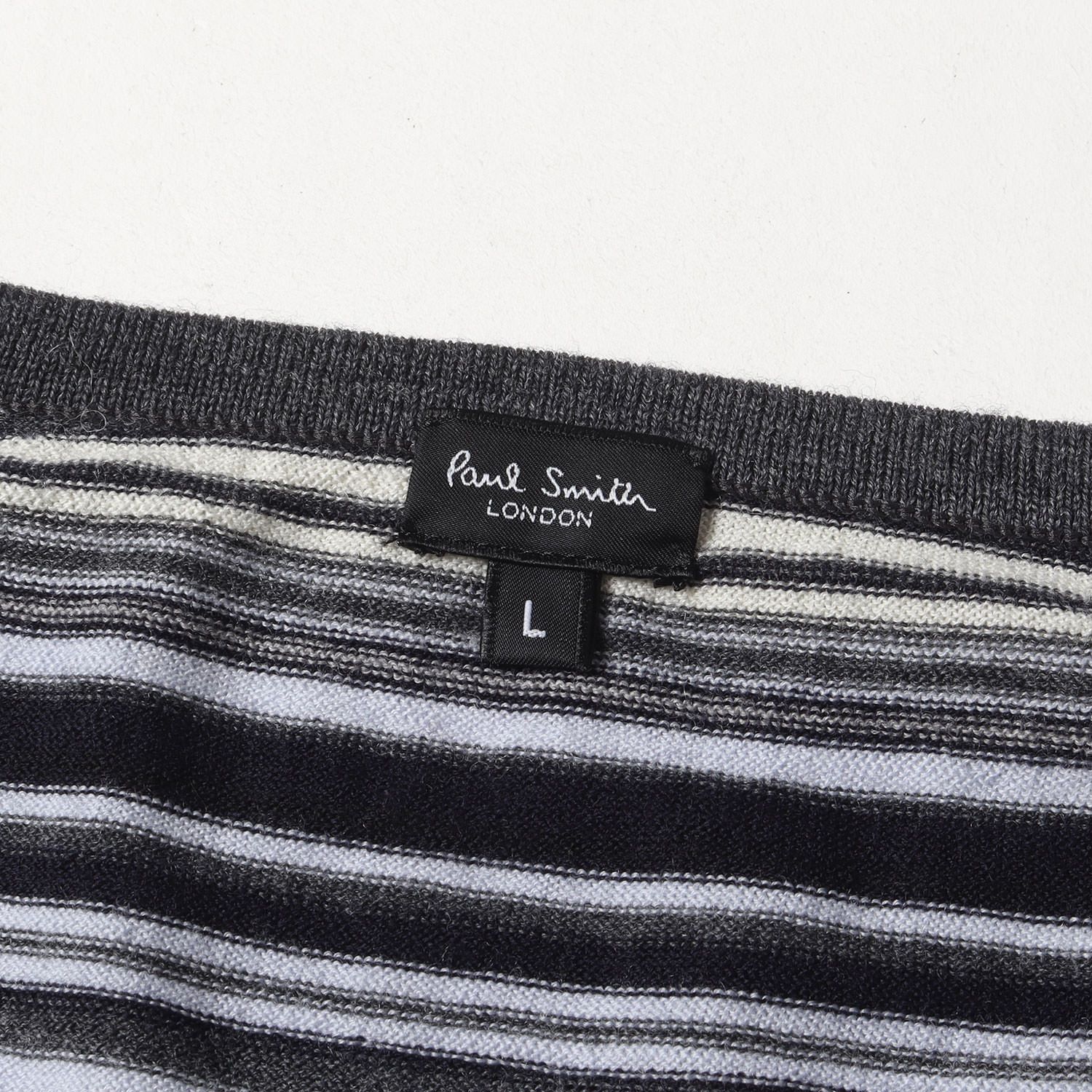 Paul Smith ポールスミス ニット サイズ:L JOHN SMEDLEY マルチ 