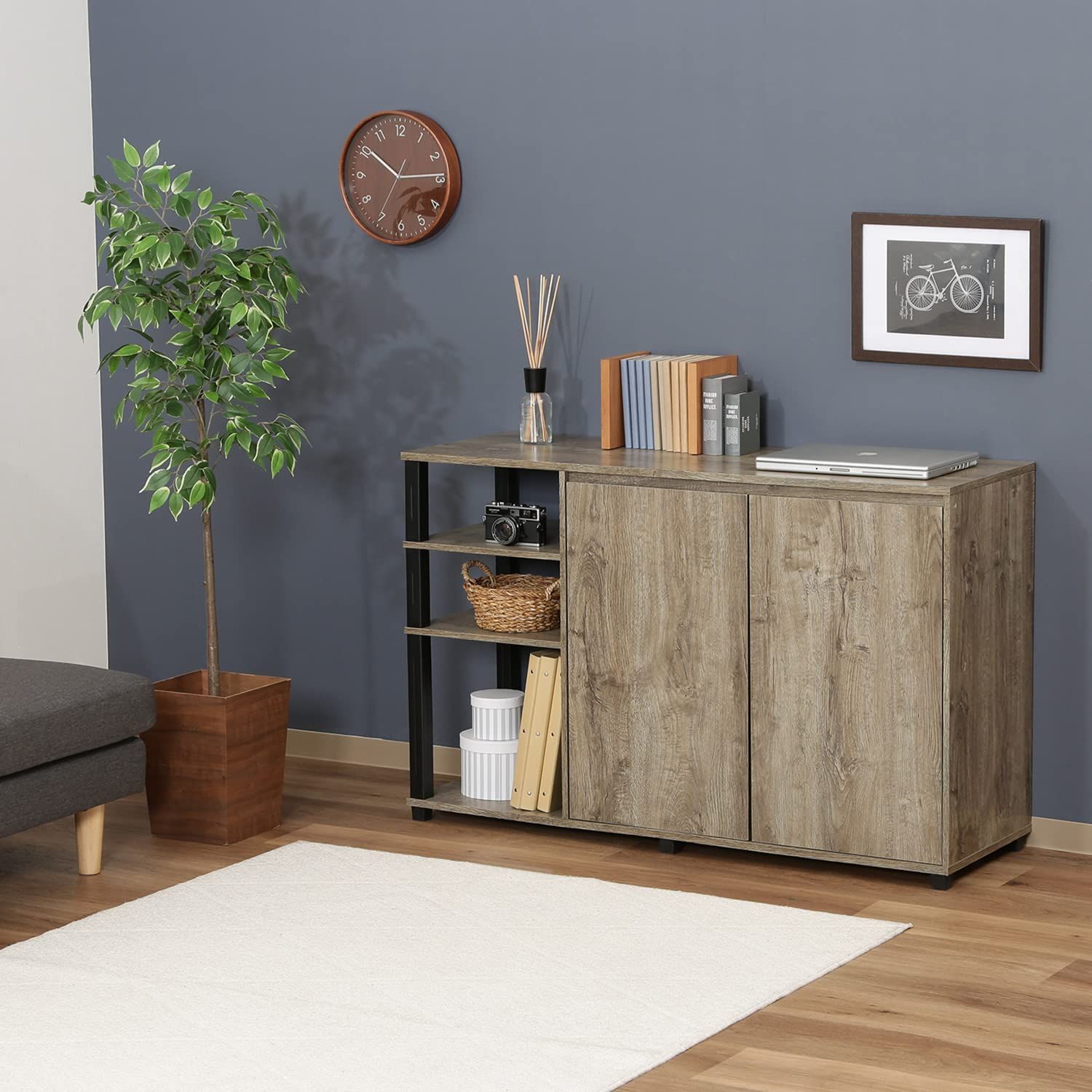 サイドチェスト 幅119×奥行39.5×高さ74.7㎝