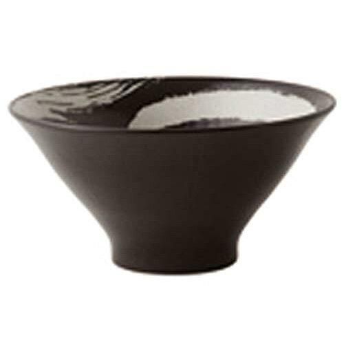 5営業日で発送 メーカー取寄 黒海流 6.5寸薄筋高ハマ丼 美濃焼 s00134965583800125 入数 40