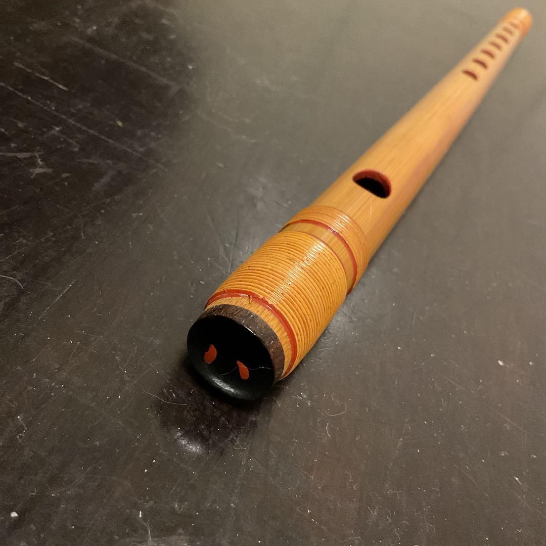篠笛 㐂月 七穴 喜月 天然の竹 和楽器 横笛