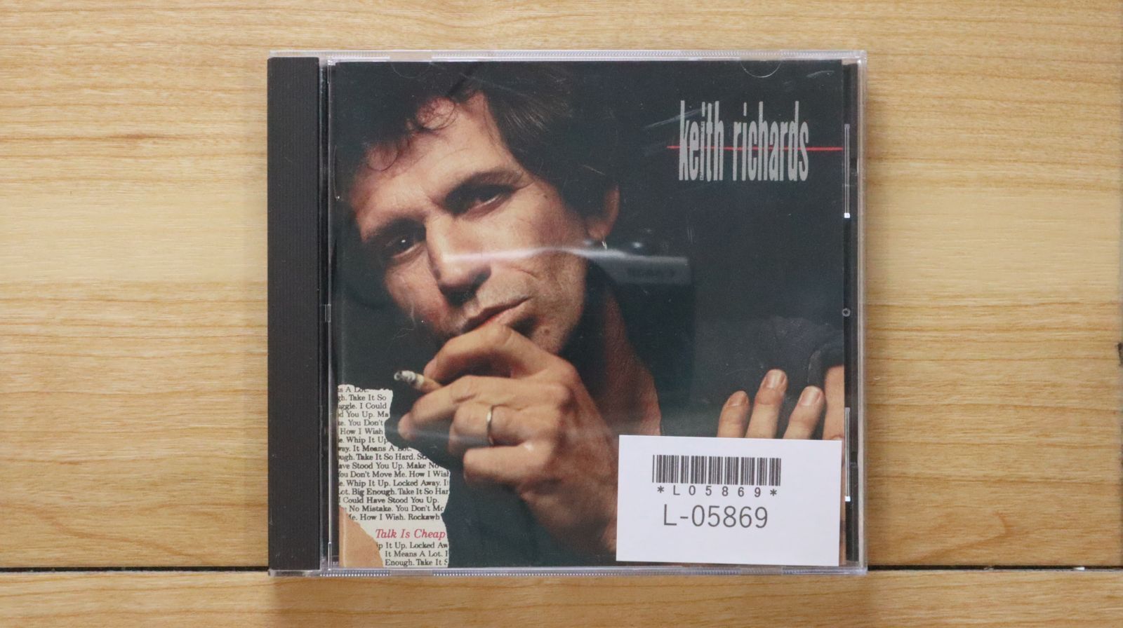 中古CD☆キース・リチャーズ/KEITH RICHARDS□ Talk Is Cheap 