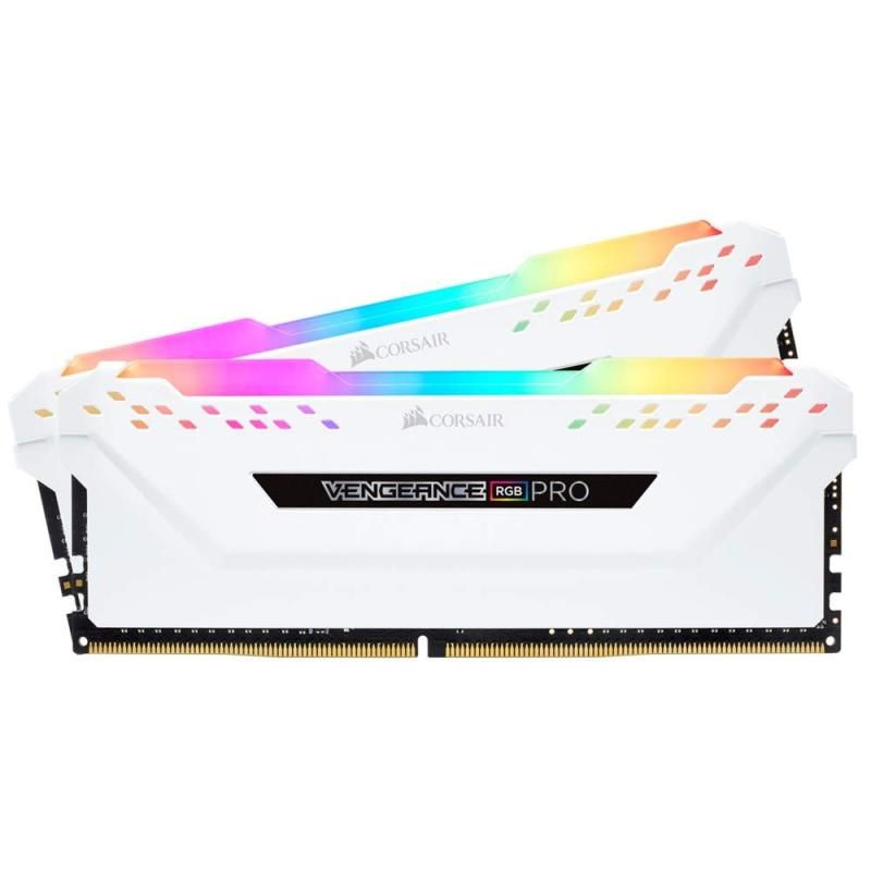 CORSAIR DDR4-3600MHz デスクトップPC用 メモリ VENGEANCE RGB PROシリーズ 16GB 8GB×2枚 CMW16GX4M2D3600C18W
