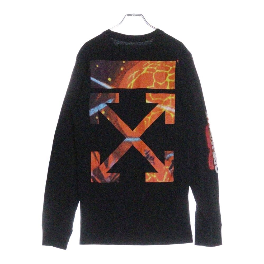 19SS  オフホワイト　長袖Tシャツ オフホワイト OFF-WHITE 19SS MULTICOLOR ARROWS L/S T-SHIRT