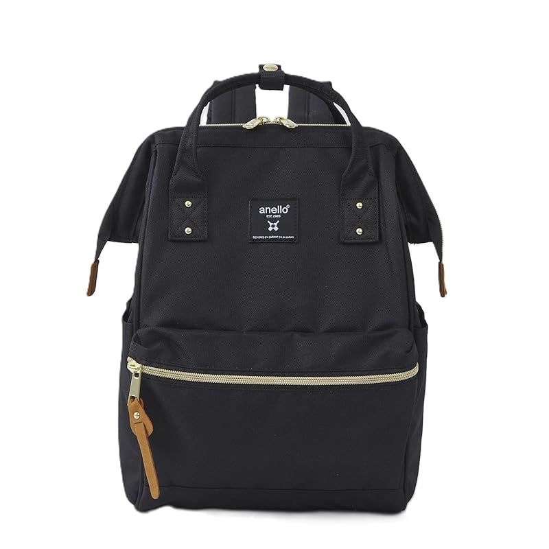 [アネロ] 口金 リュック (R)/A4 口金/撥水/多収納/PC収納 CROSS BOTTLE ATB0193Z ブラック 1