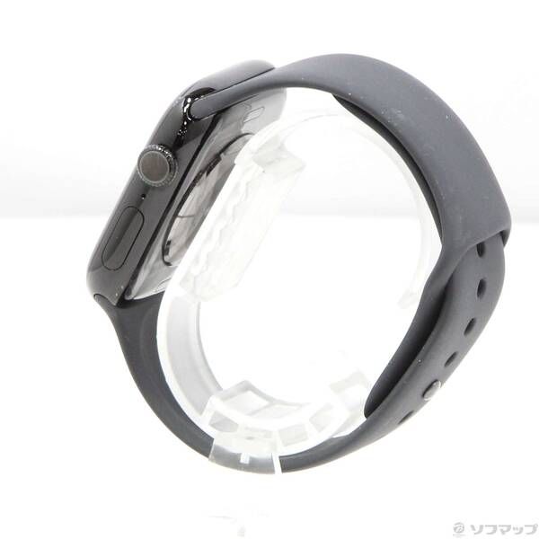 〔 品〕 Apple Watch Series 10 GPS 46mm ジェットブラックアルミニウムケース ブラックスポーツバンド 348