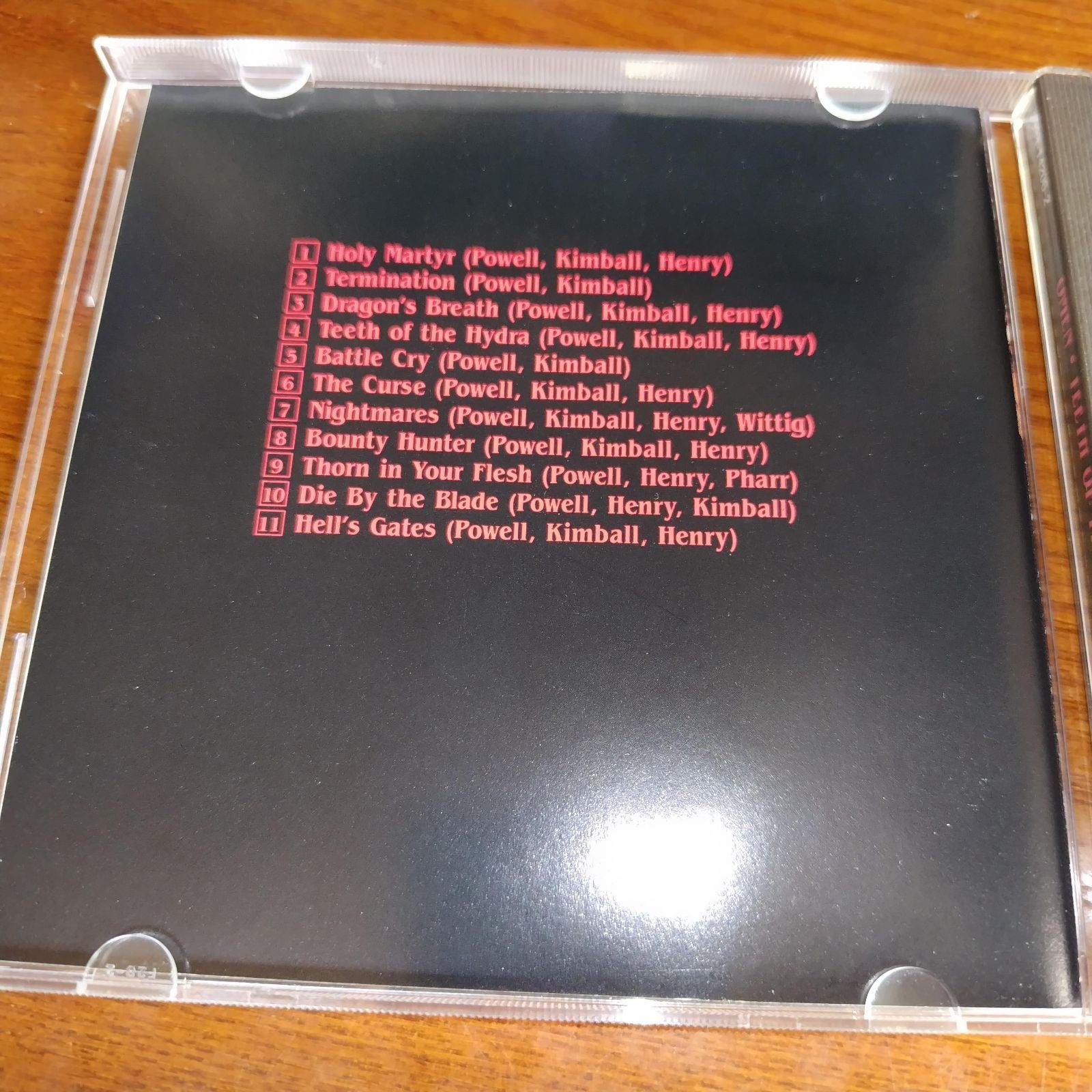 OMEN「THE BEST OF OMEN~TEETH OF THE HYDRA～」輸入盤中古CD