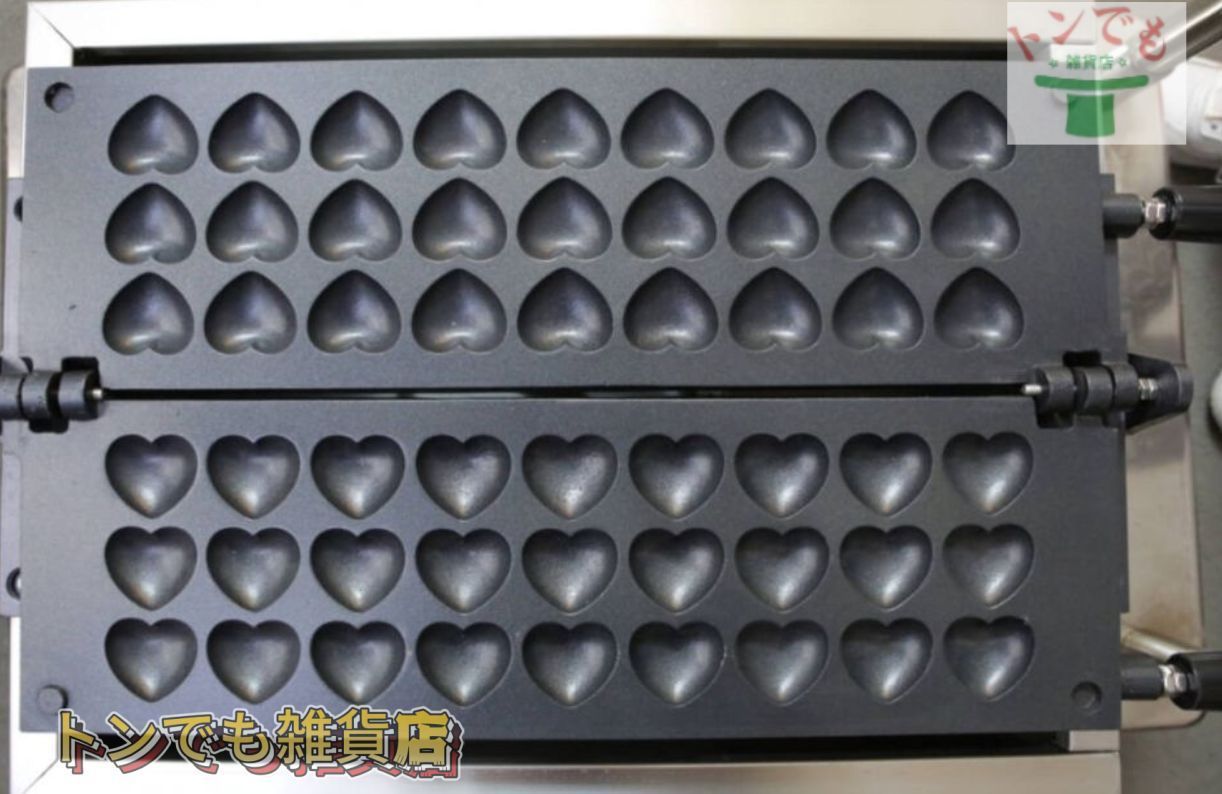 業務用 ハートのベビーカステラ 万能焼きガス 1 6個を焼 最新式