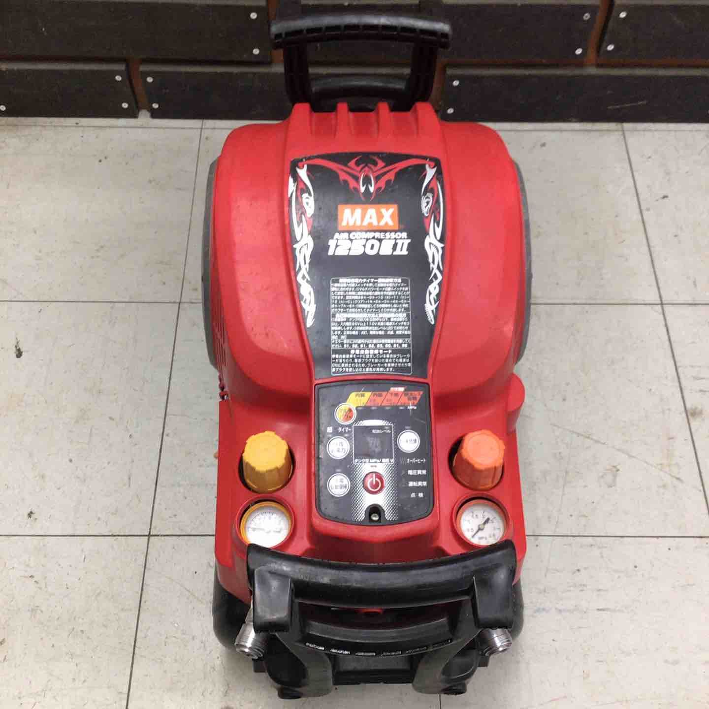 品 マックス|MAX エアコンプレッサー AK-HL1250E2_レッド 鴻巣店