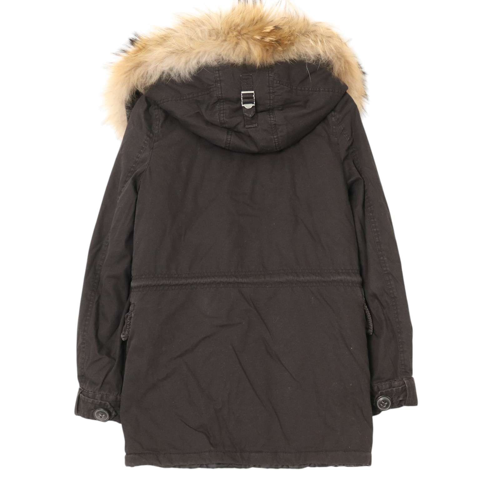 moussy マウジー ファーコート M MOUSSY マウジー 秋冬 ライナー リアル ファー☆ 中綿