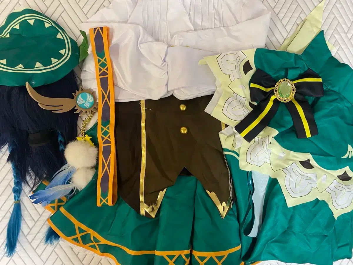 原神 ウェンティ コスプレ 衣装 フルセット