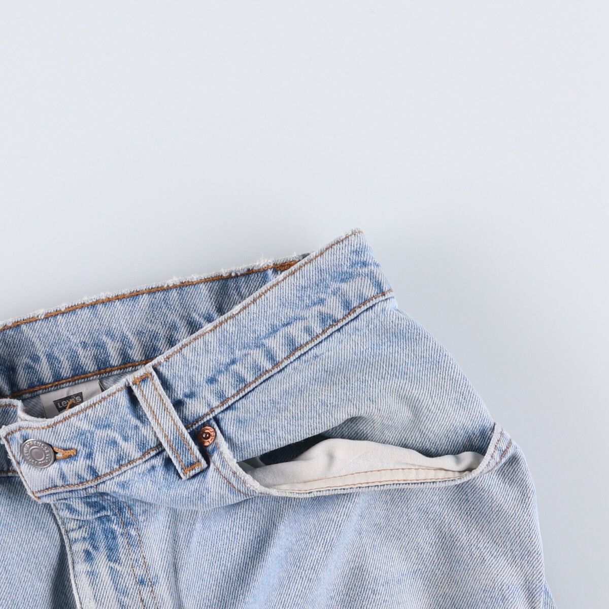 テーパードデニムパンツ メンズw34相当