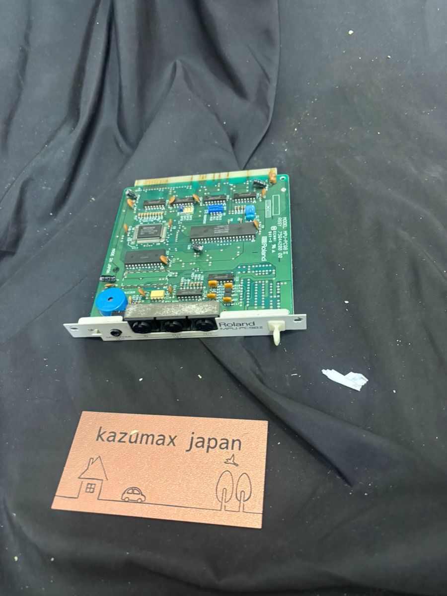 Roland MPU-PC98II MIDI Interface Board 動作品 本体のみ PC-9800シリーズ用インターフェイス ローランド z-2308