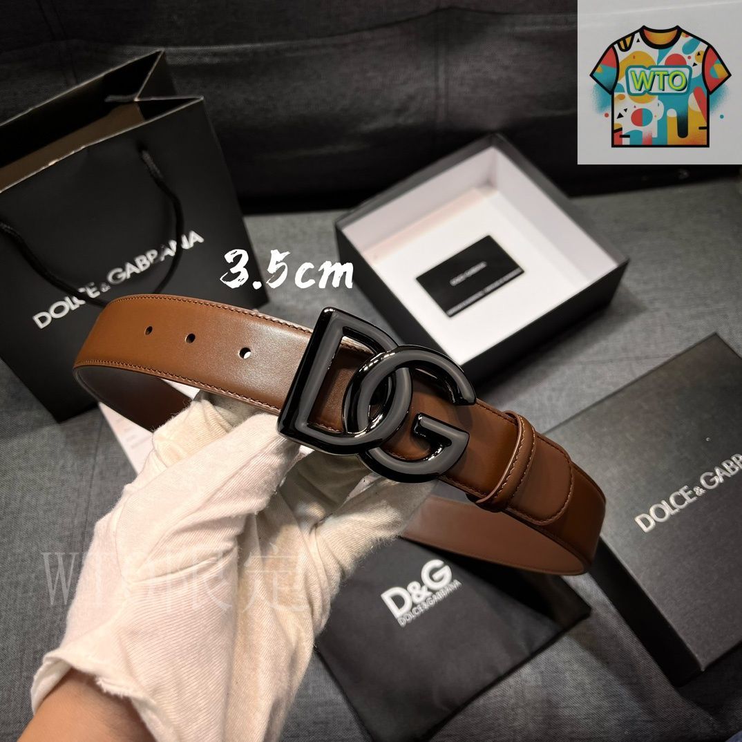 今日WTO】Dolce & Gabbana ドルチェ & ガッバーナ レザーベルト
