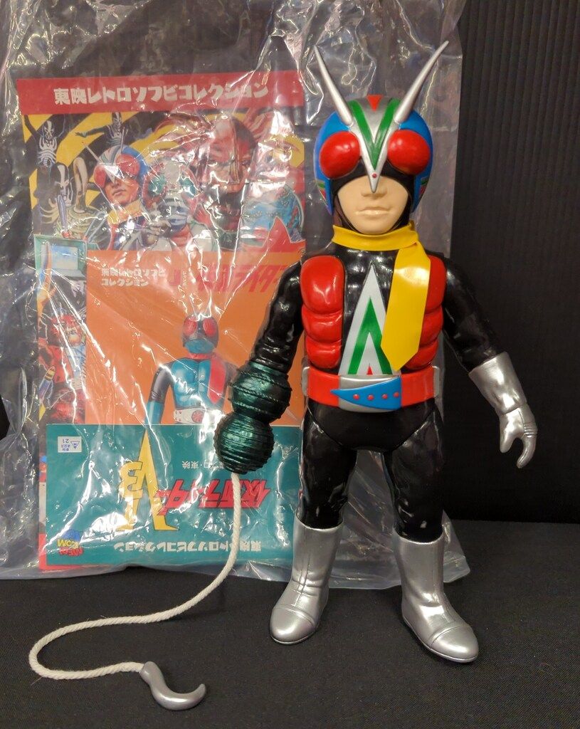 メディコムトイ 東映レトロソフビコレクション ライダーマン ロープ