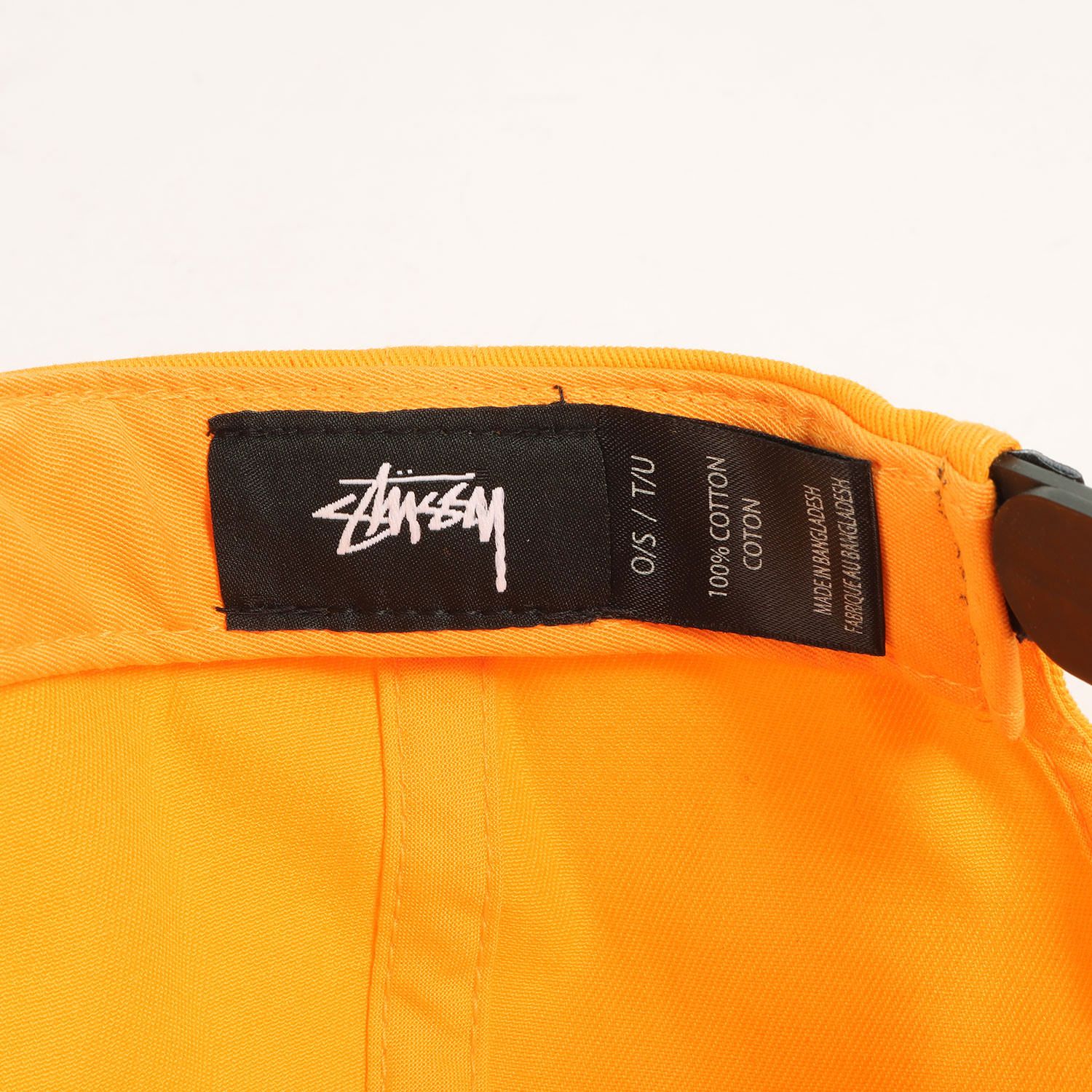 美品 STUSSY ステューシー キャップ ブラック ナイロン ロゴ 六角