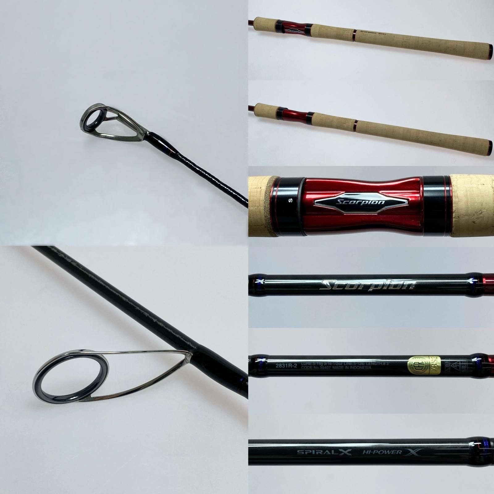 SHIMANO シマノ スコーピオン 2831R-2 39407 ルアーロッド 程度A