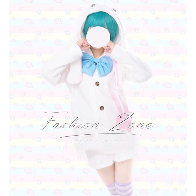 ◆VOCALOID 初音ミク 風 歌姫プロジェクト 日常服 コスプレ衣裝 コスチューム cosplay ハロウィン 仮装 変装