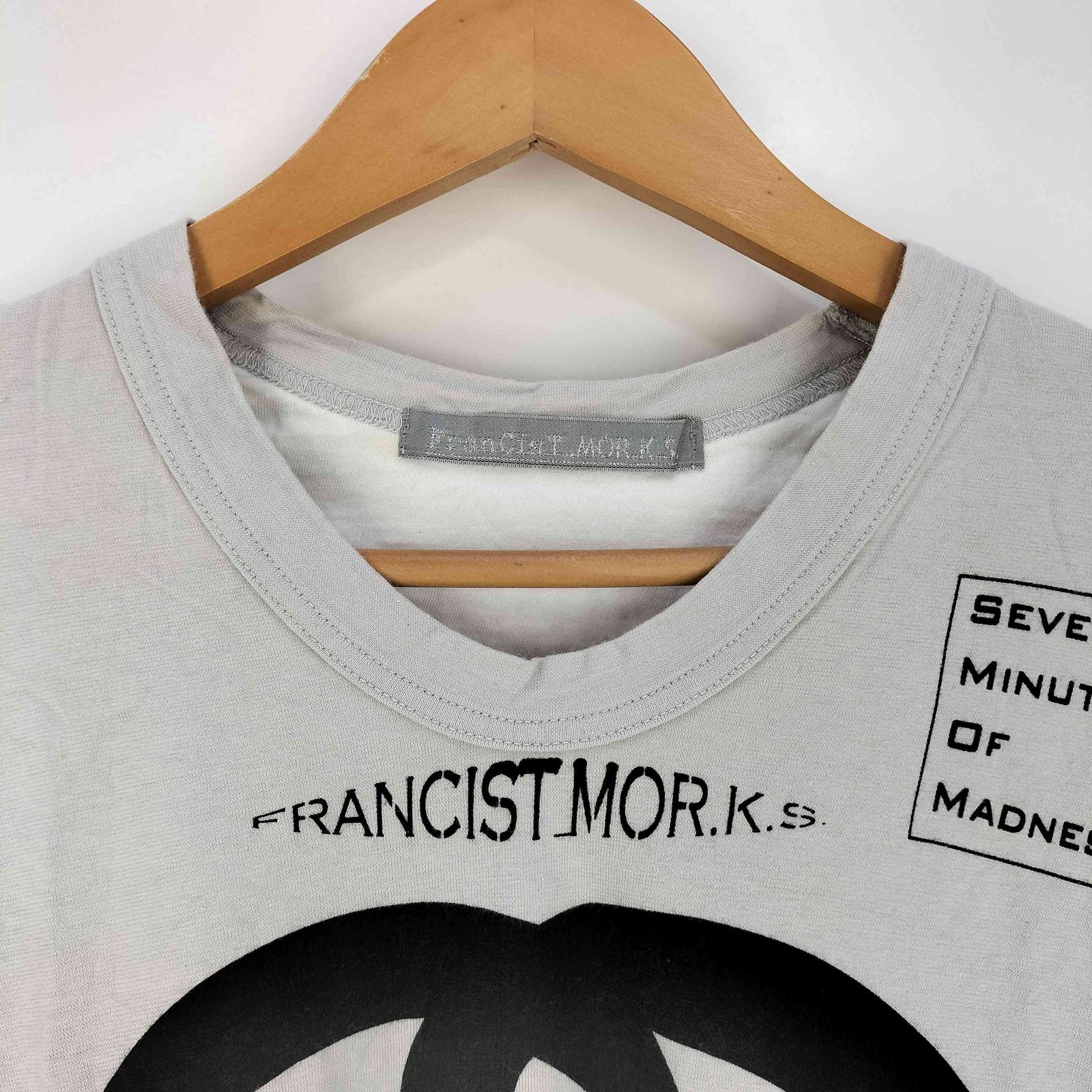 フランシストモークス FranCisT_MOR.K.S ロゴプリント