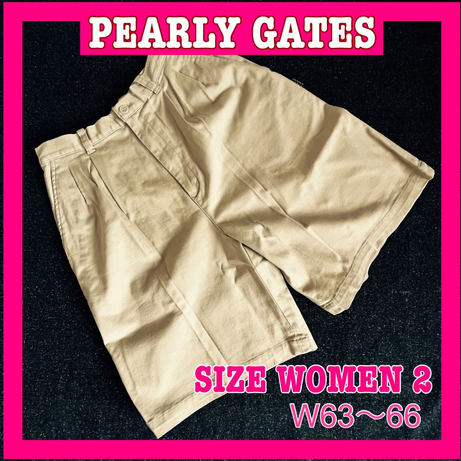 店内全品対象 タグ付き新品未使用 PEARLY GATES パーリーゲイツ ゴルフ