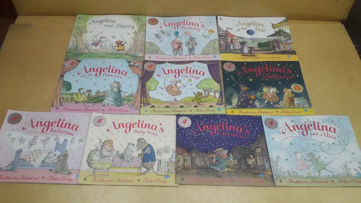 【雷市場（ポンジャン）商品韓国直送】 Angelina Ballerina シリーズ