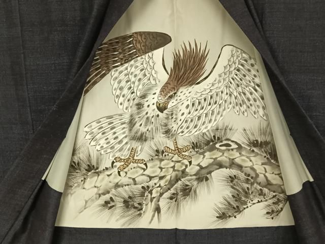 平和屋着物●男性 結城紬