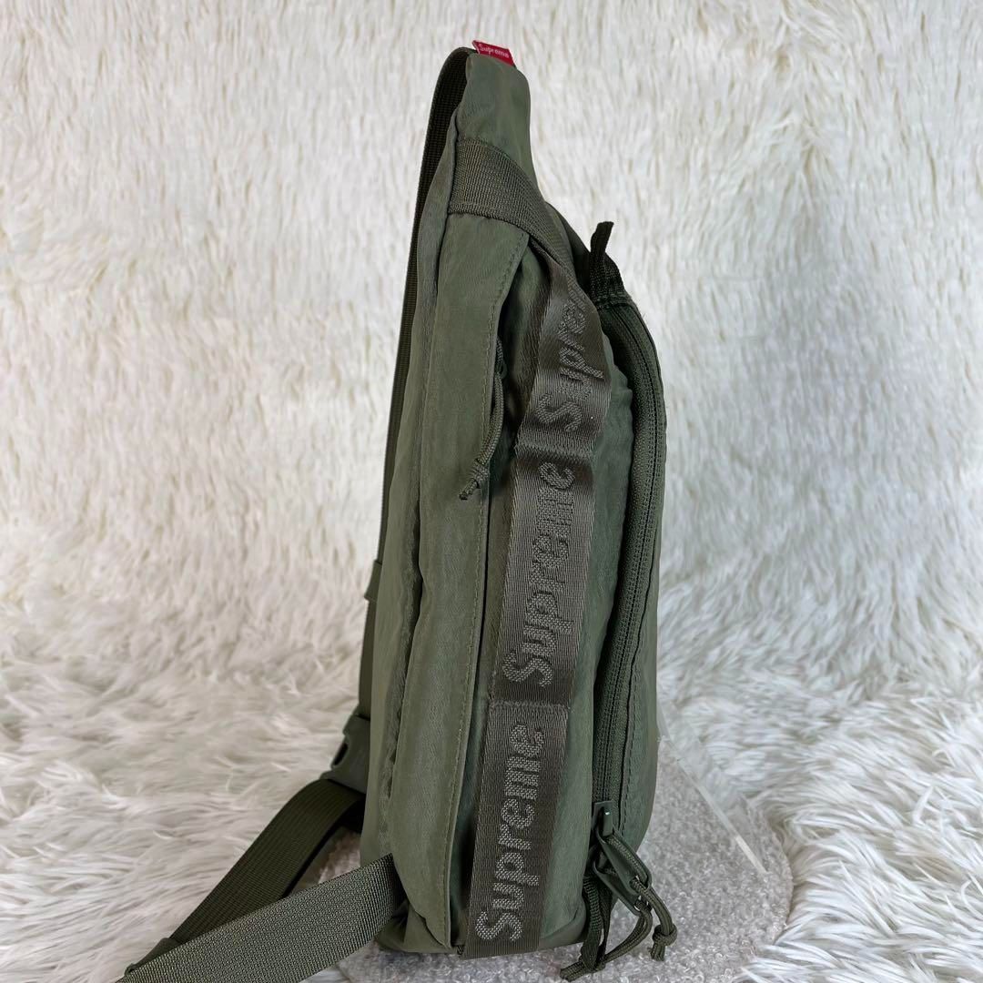 美品　Supreme Sling Bag スリングバッグ　20AW オリーブ 美品 Supreme Sling Bag スリングバッグ 20AW オリーブ - メルカリ