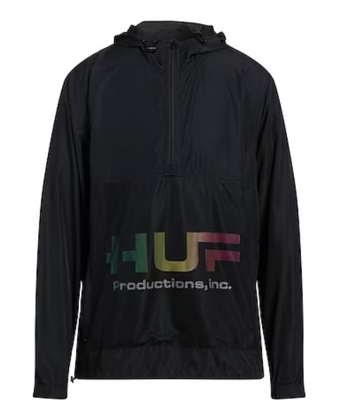 HUF】 ウインドブレーカーモデル 、フード付きジップ ブルゾン - メルカリ