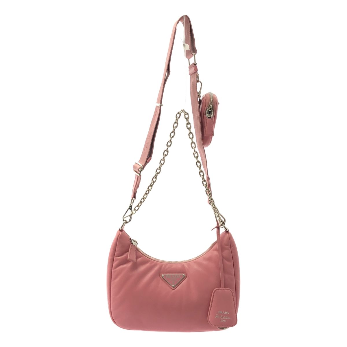 PRADA | プラダ | Re-Edition 2005 | NAPPA SOFT チェーン ショルダーバッグ | ピンク | レディース