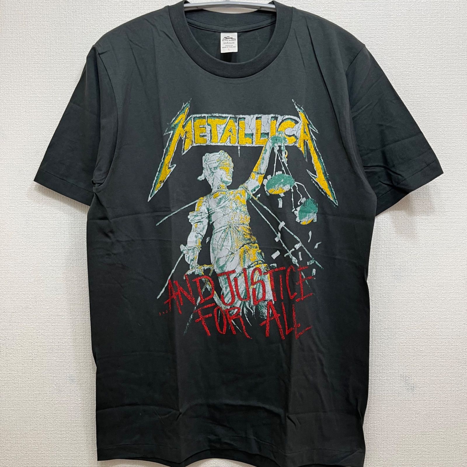 L メタリカ ビンテージ バンドTシャツ バンT 半袖 ブラック 黒 METALLICA - 【希少‼︎】メタリカ バンドT 半袖 Tシャツ
