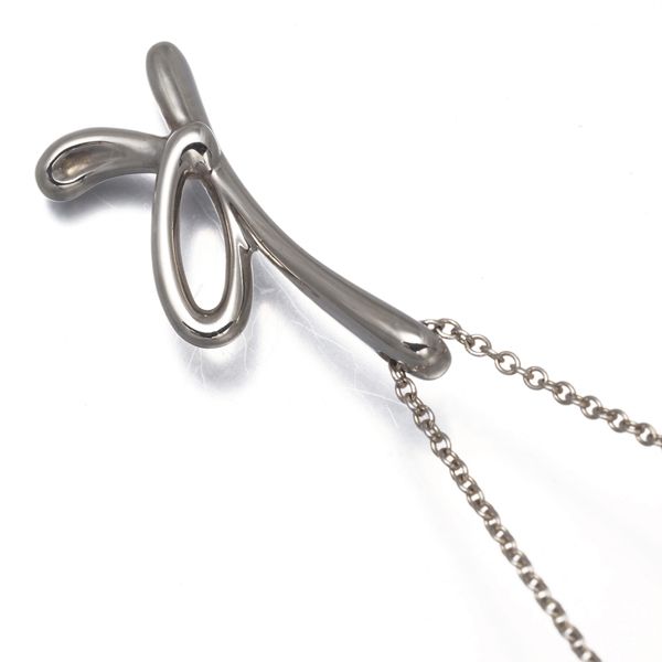 TIFFANY/ティファニー 925 イニシャル/ｋ ペンダント TIFFANY&Co.】ティファニー ロックチャーム カデナ イニシャルK