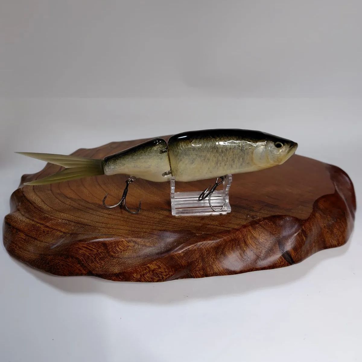 剥製魚皮ルアー カスタム タイニークラッシュハス