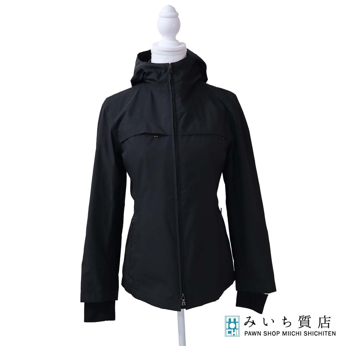 PRADA ブラックジャケット 42 PRADA プラダ ジャケット サイズ38 ゴアテックス アウター ブラック